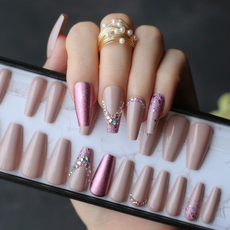 Unhas Postiças Gel Fashion