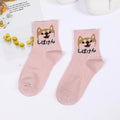Meias Curtas Estampadas Fofas