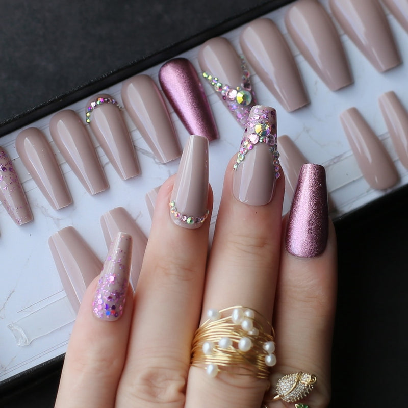 Unhas Postiças Gel Fashion