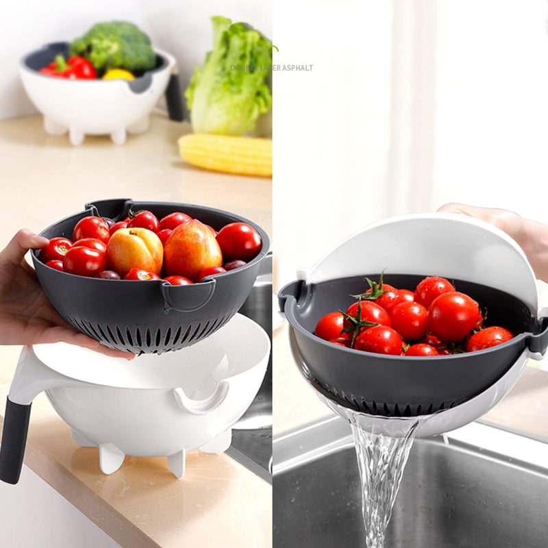 Cortador de vegetais giratório
