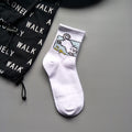 Meias Curtas Estampadas Fofas