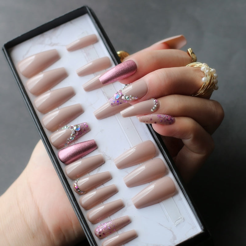 Unhas Postiças Gel Fashion