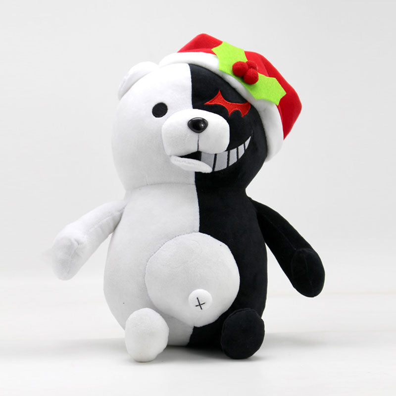 Urso de Pelúcia Preto e Branco