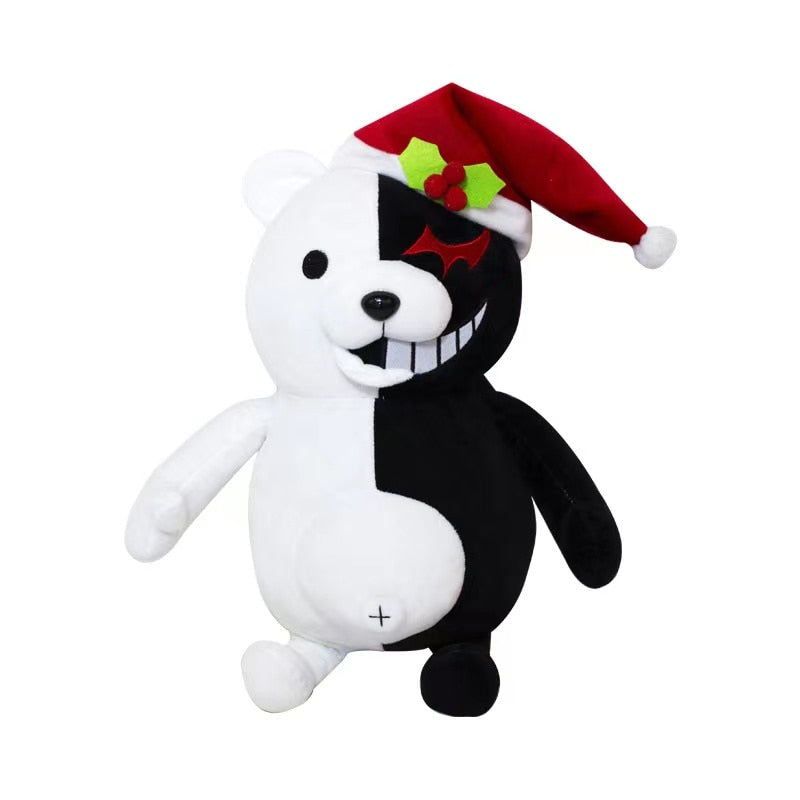 Urso de Pelúcia Preto e Branco