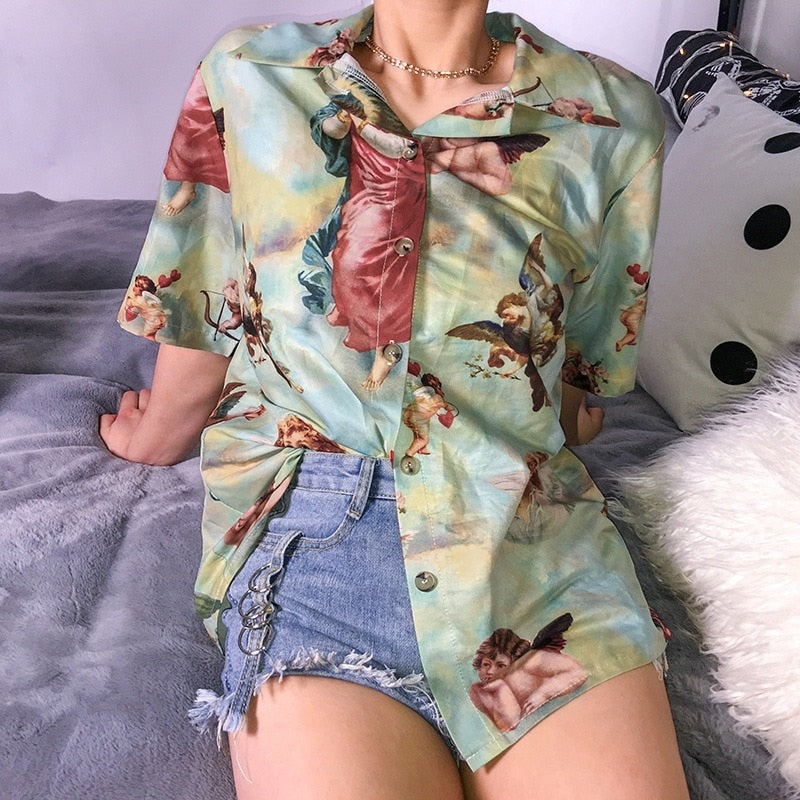 Blusa Feminina para o Verão com Toque Havaiano