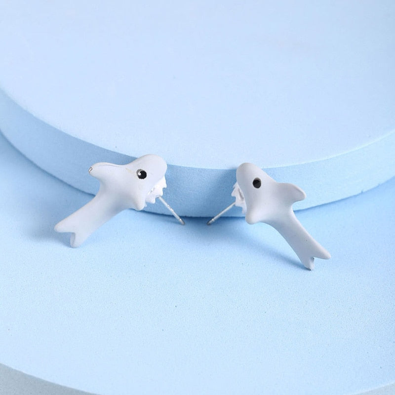 Conjunto de 2 Brincos Com Desenhos Animados