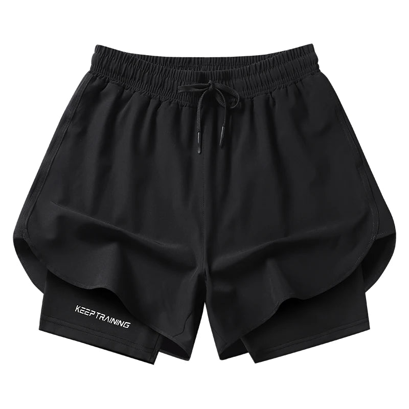 Shorts Masculino 2 em 1 Dupla Camada