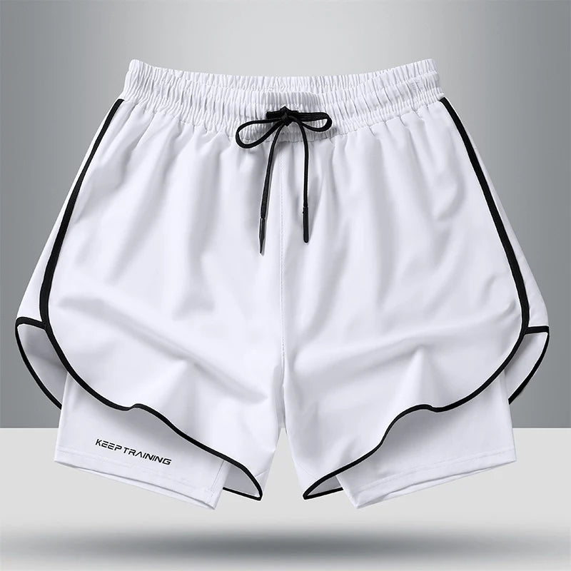 Shorts Masculino 2 em 1 Dupla Camada