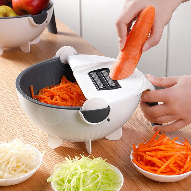 Cortador de vegetais giratório