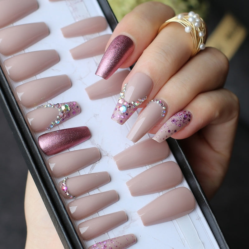 Unhas Postiças Gel Fashion