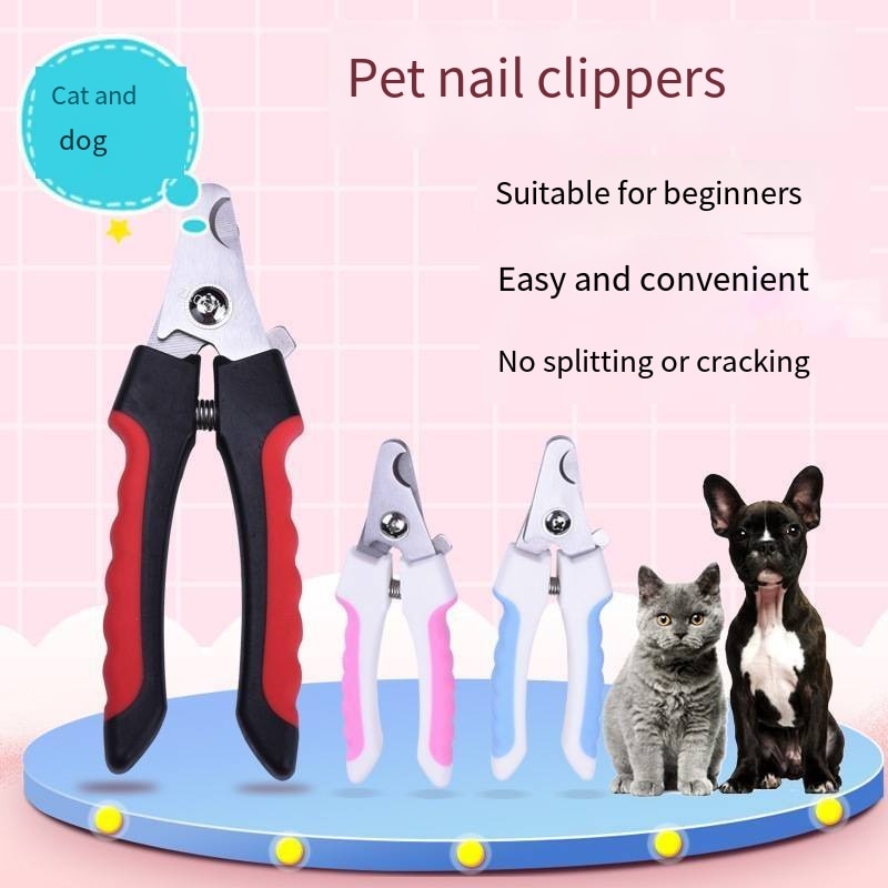 Cortador Profissional de Unhas para Cães e Gatos com Lâmina Curva